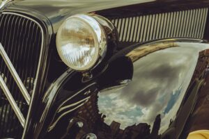 Ceramic coating application on older car by CAB Detailing NJ