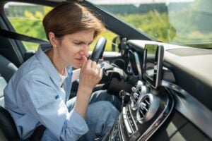 professional car interior odor removal service by CAB Detailing NJ